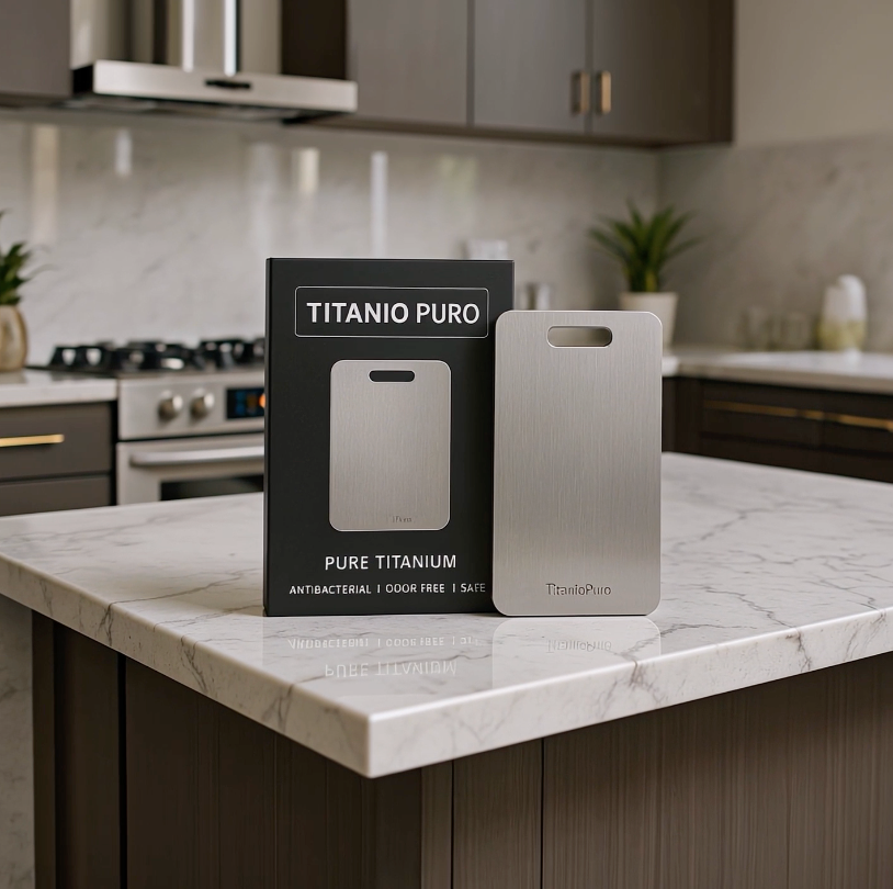 Titanio Puro - Snijplank van titanium