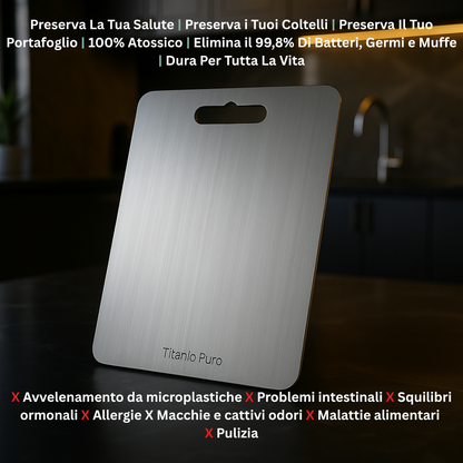 Titanio Puro - Snijplank van titanium