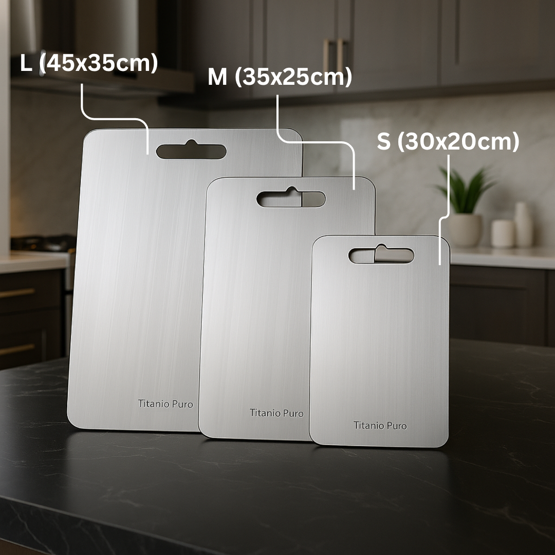 Titanio Puro - Snijplank van titanium