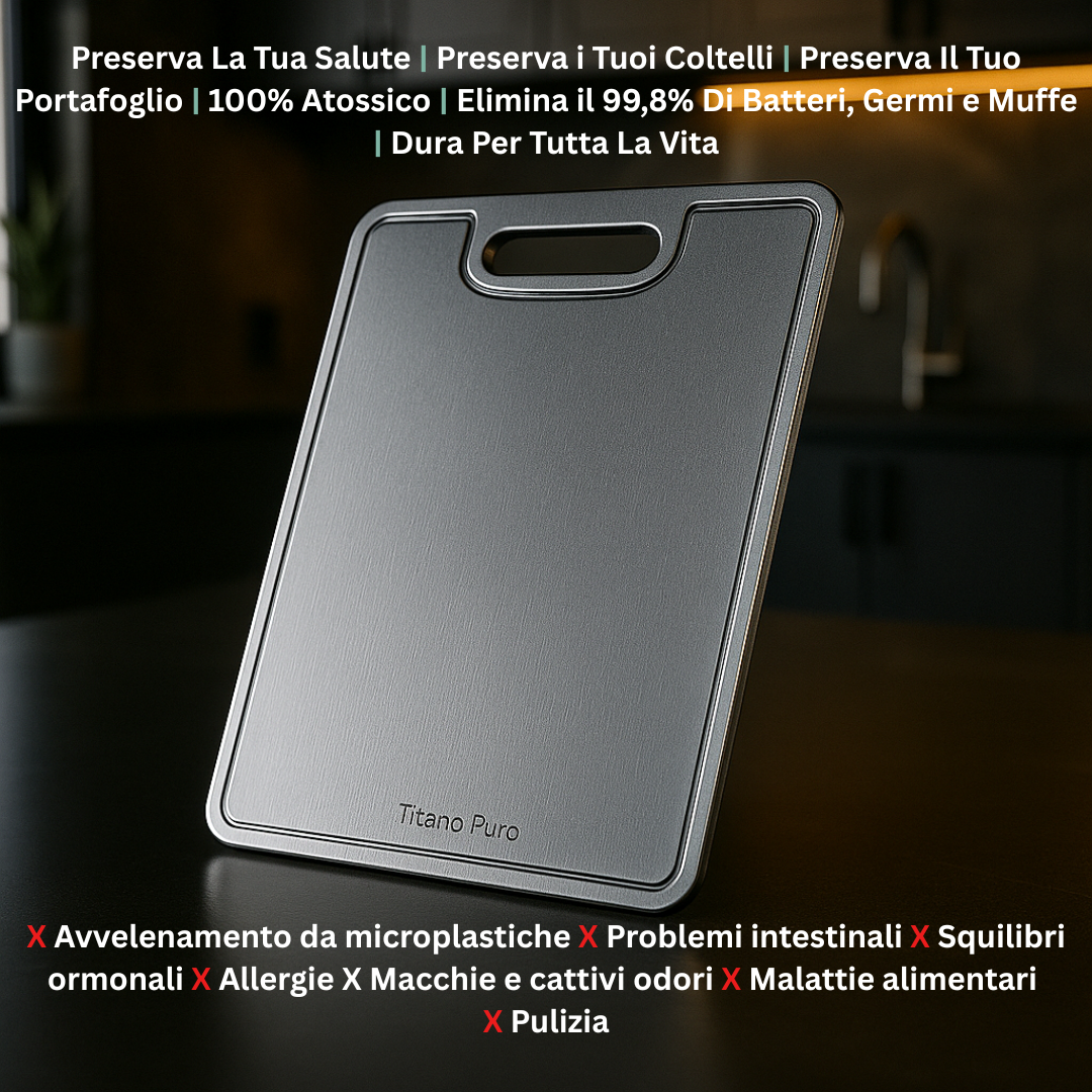 Titanio Puro - Snijplank van titanium V2