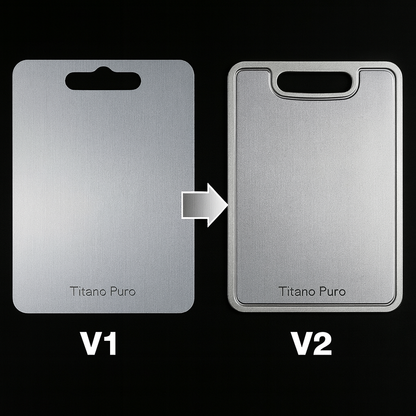 Titanio Puro - Snijplank van titanium V2