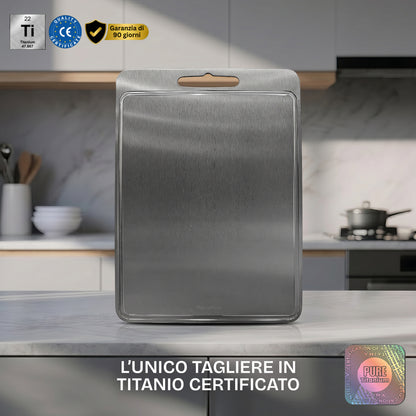 Titanio Puro - Snijplank van titanium V2