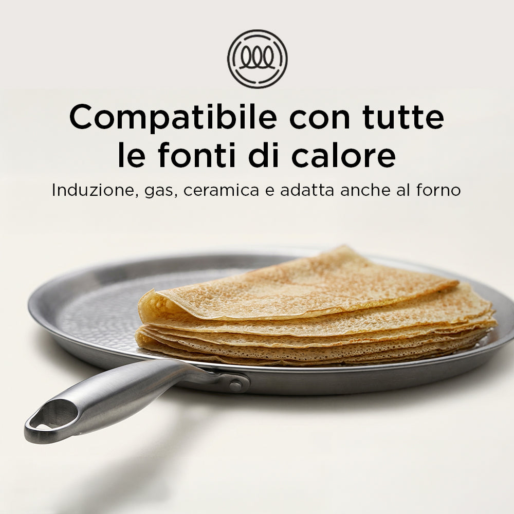 Padella Pancake in Titanio