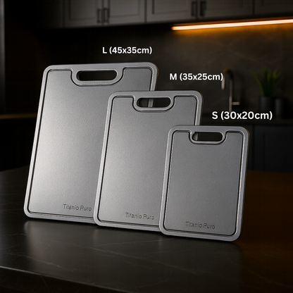 Titanio Puro - Snijplank van titanium V2