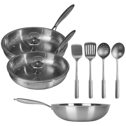 Trio set essentiële pannen