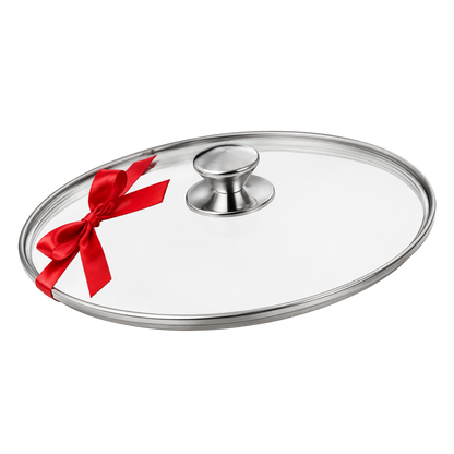 Cadeaudeksel voor titanium pan